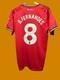 Hand Signed Bruno Fernandes 25/26 Manchester United Home Shirt Proof