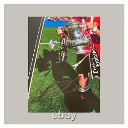 Hand Signed Bruno Fernandes Display Manchester United + COA