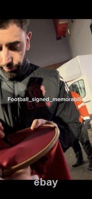 Hand Signed Bruno Fernandes Manchester United 24/25 Shirt Exact Proof