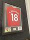 Hand Signed Bruno Fernandes Shirt Display With Proof Manchester United
