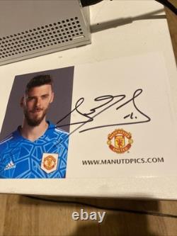 Hand Signed David De Gea Authentic Manchester United hand signed card