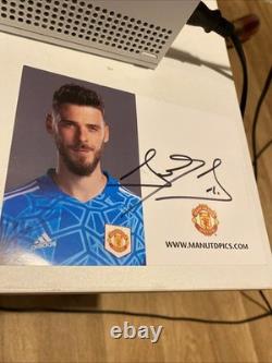 Hand Signed David De Gea Authentic Manchester United hand signed card