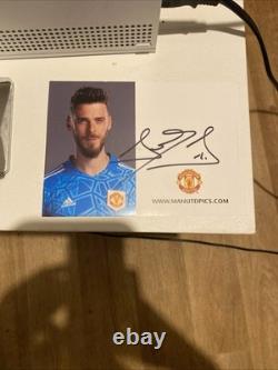 Hand Signed David De Gea Authentic Manchester United hand signed card