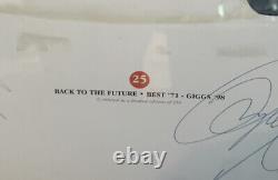 Hand Signed George Best Ryan Giggs Print Manchester United Football Autograph