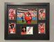 Hand Signed Kobbie Mainoo Club Card Framed And Mounted Display Manchester United