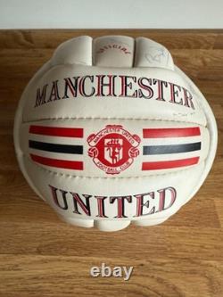 Hand Signed Manchester United Football