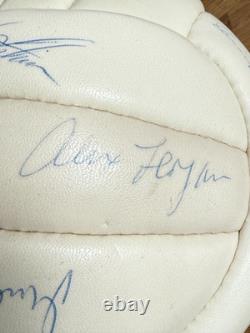 Hand Signed Manchester United Football