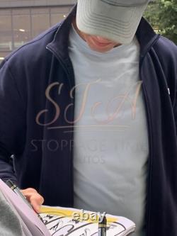 Hand Signed RONNY JOHNSEN Manchester United Retro Home Shirt Rare Proof