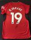 Hand Signed Raphael Varane Shirt Manchester United/France Player + COA