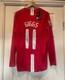 Hand Signed Ryan Giggs Manchester United Long Sleeve 2008 Ucl Winners Shirt