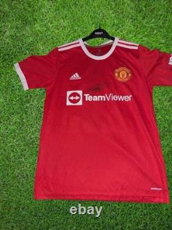 Hand Signed Scott Mctominay Manchester United 21/22 Home Shirt