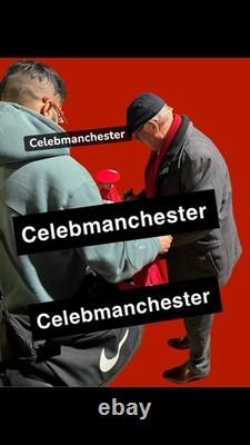 Hand Signed Sir Alex Ferguson Manchester United Home Shirt Proof