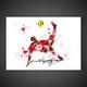 Hand Signed Wayne Rooney Art Print Manchester United &pound;99 With COA