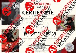Hand Signed Wayne Rooney Art Print Manchester United £99 With COA