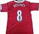 Hand Signed Wayne Rooney Number 8 Manchester United Shirt With COA (4)