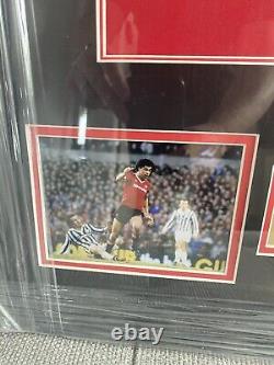 Hand Signed and Framed Paul Mcgrath #5 Manchester United Shirt COA #Utd Legend