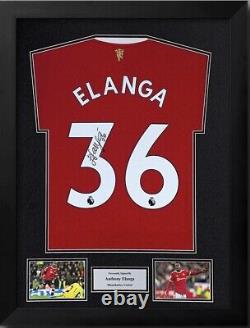 Hand signed Anthony Elanga manchester united Shirt man utd With COA