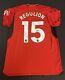 Hand signed Regulion shirt manchester united with Autograph + COA