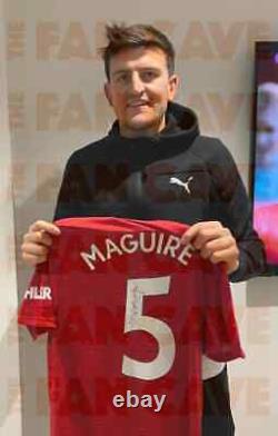 Harry Maguire Signed Manchester United Shirt