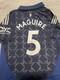 Harry Maguire Signed Shirt Jersey Manchester United Away Kit