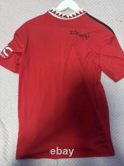 ISHOWSPEED Autograph/signed Manchester United Shirt PROOF On Last Picture