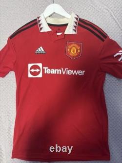 ISHOWSPEED Autograph/signed Manchester United Shirt PROOF On Last Picture