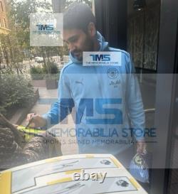 Ilkay Gündogan Manchester City Signed Shirt EXCAT PHOTO PROOF OFFICIAL SHIRT