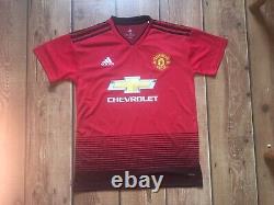 JESSE LINGARD MANCHESTER UNITED FC Signed Shirt Premier League COA