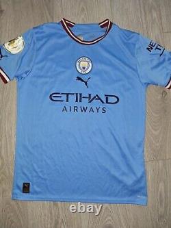 Jack Grealish Signed Manchester City Shirt 2021-2022