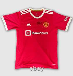 Jadon Sancho Manchester United Winger Signed Official Football Shirt