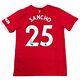 Jadon Sancho Signed Manchester United 2021-2022 Football Shirt