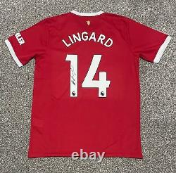 Jesse Lingard Manchester United Signed 2021/22 Shirt