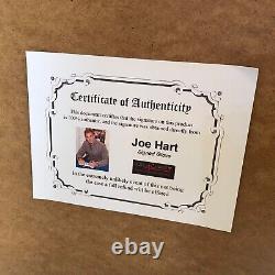 Joe Hart Signed Manchester City Glove- Possibly Match Worn Framed