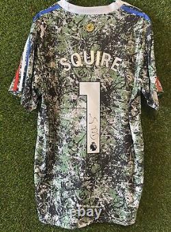 John Squire Signed Manchester United Stone Roses Shirt With COA & Photo Proof