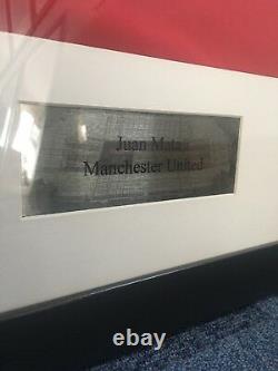 Juan Mata Manchester United Signed Football Shirt 2017/2018