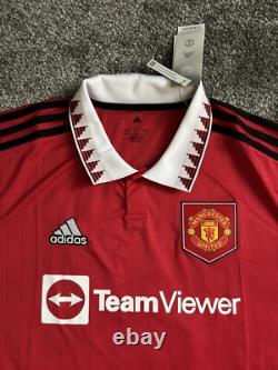Kobbie Mainoo #73 Signed Manchester United Shirt with COA and Photo Proof