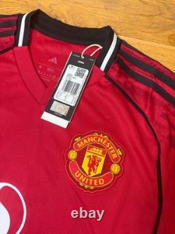 Kobbie Mainoo Manchester United 25/26 Hand Signed Shirt With Photo Proof +COA