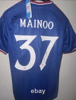 Kobbie Mainoo Signed Manchester United 2026/27 Away Shirt Size M