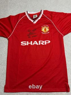 Lee Martin Signed Man Utd 1990 Fa Cup Shirt The Winner! Inscribed