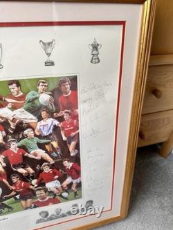 Legends Of Manchester United Signed Picture