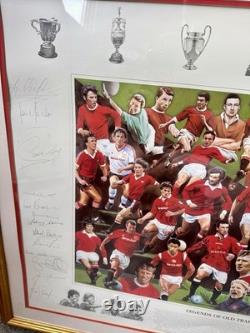 Legends Of Manchester United Signed Picture