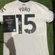 Lenny Yoro Signed Manchester United Shirt 24/25 third kit