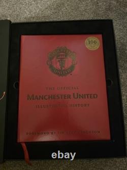 Limited Edition Manchester United History BOBBY CHARLTON SIGNED 124/1000