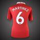Lisandro Martínez Hand Signed Manchester United Shirt £199 With COA