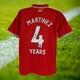 Lisandro Martinez Signed Manchester United 2026-27 Home Football Shirt COA