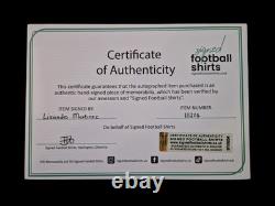 Lisandro Martinez Signed Manchester United 2026-27 Home Football Shirt COA