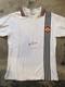 Lou Macari Signed Manchester United Score Draw Retro Shirt Autograph Legend