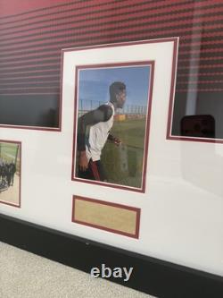 Luxury Framed Manchester United Signed Shirt (Pogba, Lingard, Herrera, Mata)