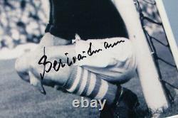 MANCHESTER CITY Bert Trautmann Framed SIGNED Autograph Photo Display + COA PROOF