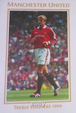 MANCHESTER UNITED 1999 Treble Winners Signed Covers x18 + BONUS MUFC Binder